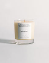 An unlit product shot of the Original Self Awake candle.